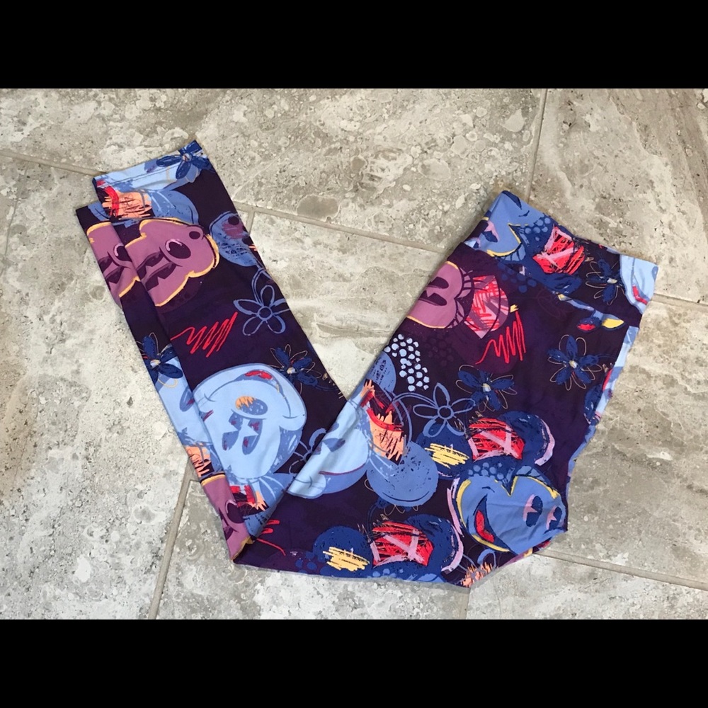 NWT LuLaRoe Disney Minnie Leggings- TC